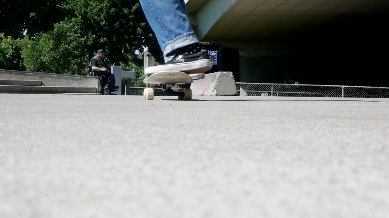 Skateboarding